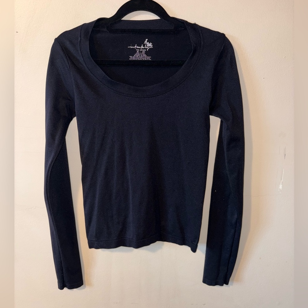 Free People black long sleeve